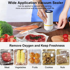 1pc Mini Electric Vacuum Pump Food Sealer Rechargeable Storage Kit - New