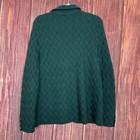 Talbots Pure Merino Wool Blazer Jacket Womens Green Textured Knit Office Sz 1x