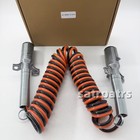 New 15 Ft Dual Pole Coiled Electric Cable W  2 X 12  Leads