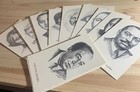 1970 Ed-u-cards Famous Black People   Trivia Game Cards-  25 Rare