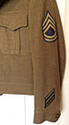 Vintage Post World War Ii post Wwii U s  Army Ike Jacket W patches  size  36r 