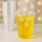 Metro Source 9 Oz Clear Plastic Cups 960 Count Bulk   Durable Disposable Pp Cups