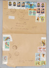 Iraq 1987 Reg  Large Cover Sent To Jordan Philatelic 23 Stamps   Sheet Rare