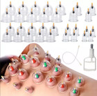 32 Cupping Therapy Cups Set Healthy Chinese Medical Vacuum Suction Body Massager
