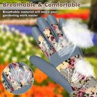 Long Gardening Gloves For Women Thorn Proof Leather Garden Gloves Breathable