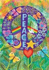 Briarwood Lane Peace Floral Garden Flag