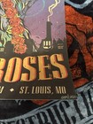 Extremely Rare Guns N Roses 2023 St Louis Lithograph  not Sold To Public   239
