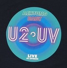 U2 Achtung Baby Live At Sphere Las Vegas Nv 2023 2024 Size 2xl Black T-shirt