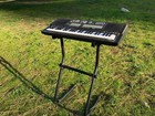 Retro 8 Bit Yamaha Portasound Rss 470 Keyboard-with On Board Synthesizer