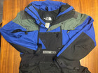 The North Face Steep Tech Scott Schmidt Blue Black Green Jacket Mint Condition