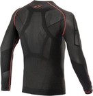 Alpinestars 2025 Ride Tech Top Long Sleeve Summer Base Layer Black Red  Mx Quad