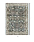  Vintage 5x7 Area Rugs - Large Washable Area Rug For Living Room Bedroom 