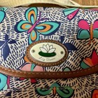 Lily Bloom Printed Crossbody With Lotus Emblem