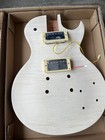 Lp Style Electric Guitar Diy Kit Flame Top Leo Jaymz