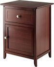 Wood Eugene Accent Table Night Tables Side End Bedroom Living Room Strong Walnut