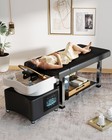 Pro Head Spa Massage Shampoo Bed Led Lights Therapy fumigation water Cycle Salon