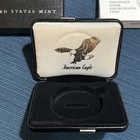 2024 W Unc American Silver Eagle Ogp Us Mint Box With Original Coa -no Coin