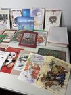 100  Bulk Vintage Christmas   Greeting Cards Mixed Lot Huge Variety   Envelopes