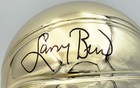 Larry Bird Auto Gold Fanatics Mini Trophy Celtics  18x Champ  Box Plaque Beckett