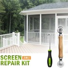 Screen Repair Kit  Screen Roller Tool  Steel Roller With Bear removal Hook  2 In