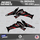 Graphics Kit For Honda Trx 250ex  2006-2012  16mil Rebel Series - Red