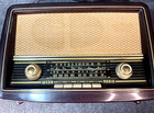 Antique Wega Radio 1959 Bakelite Model 809-1 Tube Tabletop German Made Tested