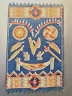 Vintage Tobacco Pipe Cigarette Felt - Native American War Implements   Symbolism