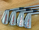 1957 Spalding Top-flite Synchrodyned Golf Iron Set Rare Spade-face   Rh  Usa