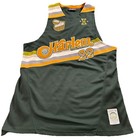 Harlem Globetrotters Platinum Fubu Curly  22 Basketball Jersey Xxl