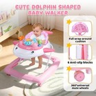 Baby Walker W  Music   Lights 3 Adjustable Height For Boys Girls 6-18 Months