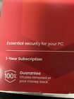 Mcafee Antivirus For 1 User Windows Product Key Card  mab21est1raam 