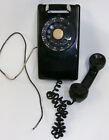 Vintage Western Electric Bell System Black Rotary Wall Telephone