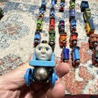Brio Thomas   Friends Paint Splattered Wooden Train Engine Toy Brio Compatible