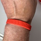 Pack Of  5 Hope Courage Together We Stand Awareness Wristband  Red Bracelet