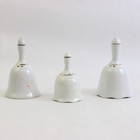 Lot Of 3 United States Travel Porcelain Souvenir Bells