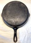 Griswold Cast Iron Skillet No  8 Erie Pa Round Handle Frying Pan 704 R