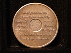 Alcoholics Anonymous Aa 10 Year Bronze Medallion Token Chip Coin Sobriety Sober