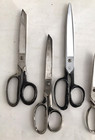 Lot Of 7 Metal Handle Scissors Shears Clausse Ovb Joy Lifedge Compton Shapleigh