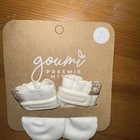 Goumi Kids Stay Put Reversible Organic Baby Mitts Size Premeie 3-6 Lbs