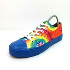 Unbranded Womens Size Eur 39 Us 8 Tie Dye Canvas Lace Up Casual Sneaker Shoes