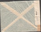 Argentina 1942 Wwii Examined By 4190 2943-1 Censor Cover Buenos Aires To Ny 