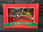 Looney Tunes Marvin The Martian K-9 Holding On Christmas Ornament New Rare 2000