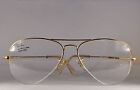 Nos Ray Ban Bausch Lomb Aviator Vintage B l Deadstock Very Rare Half Frame 57-15