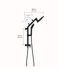 Kohler Hydrorail 3-in-1 Multifunction Showerhead And Column Kit - Matte Black