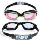 Swim Goggles - 2 Pack Swimming Goggles Anti Fog No Leaking For Adult Women Men