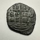 Byzantine Anonymous Follis Class B Romanus Iii Christ Cross Ancient Coin