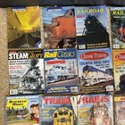 Vintage Railroad Magazine   Catalog Lot - Trains  Railfan  Classic Trains As Is