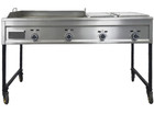 65  Natural Gas Taco Cart Carritos Taqueros Al Gusto Plancha W  6 Pan Warmer