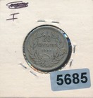 Chile - 20- Cents Condor - 1924 - Silver -   5685