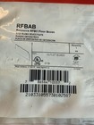 Legrand Wiremold Rfbab Gray Blank Device Plate For Rfba Floor Boxes
